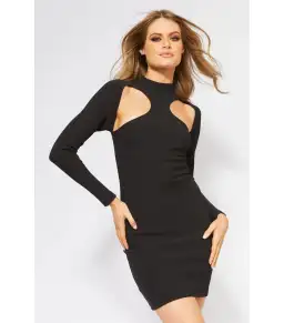 Bianca & Bridgett Chantelle Mini Dress Black Size XL / AU 12 for rent on The Volte - image 2