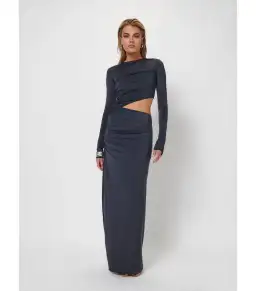 Effie Kats Cara Maxi Dress Thunder Size M / AU 10 for rent on The Volte - image 1