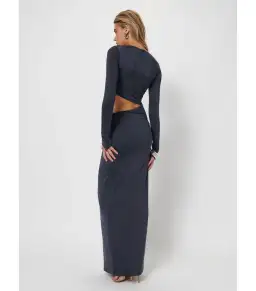 Effie Kats Cara Maxi Dress Thunder Size M / AU 10 for rent on The Volte - image 2