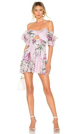 Alice McCall Peony Mini Dress Purple 12