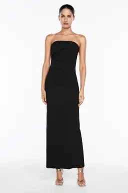 Manning Cartell Fast Forward Strapless Dress Black Size XS / AU 6 for rent on The Volte - image 1