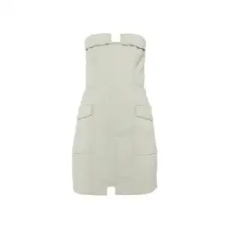 Dion Lee Pocket Bustier Mini Dress Green Size L / AU 12 for rent on The Volte - image 2