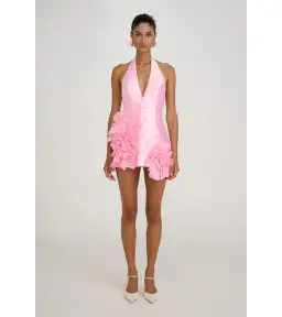 Eliya the Label Belinda Dress Baby Pink Size S / AU 8