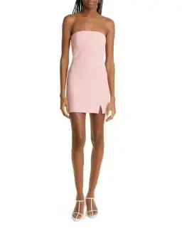 Bec & Bridge Karina Strapless Split Dress Guava Size AU 6 for rent on The Volte - image 1