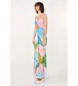 She Is Olla Imogen Dress Midi Blue Size 8 for rent on The Volte - image 2