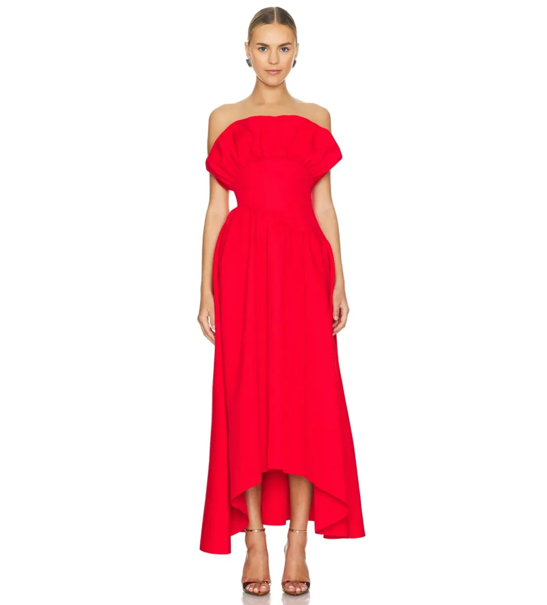 Elliatt Laurel Dress in Red Size S / AU Size 8 for rent on The Volte - main image