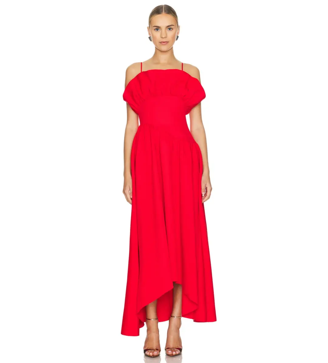 Elliatt Laurel Dress in Red Size S / AU Size 8 for rent on The Volte - main image