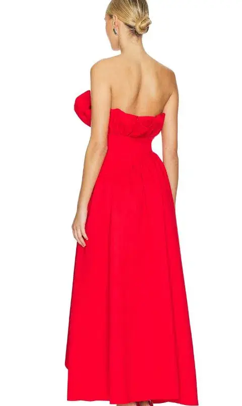 Elliatt Laurel Dress in Red Size L (12) for rent on The Volte - main image