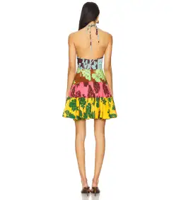 Alemais Poppy Spliced Mini Dress Size 10 for rent on The Volte - image 3