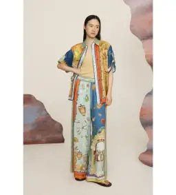 Alemais Surrealist Summer Pant Multi Size AU 10 for rent on The Volte - image 1