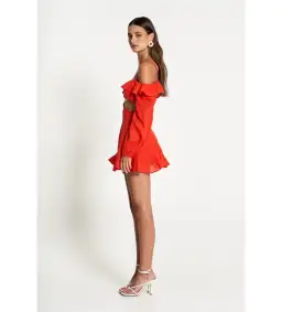 Sofia The Label Maya Cut Out Mini Dress Size 10 for rent on The Volte - image 2