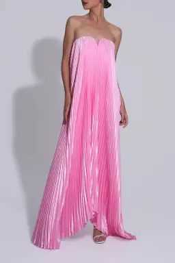 L'Idee Black Tie Gown Pink Valentine Size AU 8