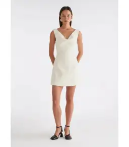 Anna Quan Bella Mini Dress Porcelain Size 10 for rent on The Volte - image 1
