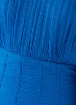 Shona Joy Dress Maya Ruched Panelled Midi Size 14 for rent on The Volte - image 5