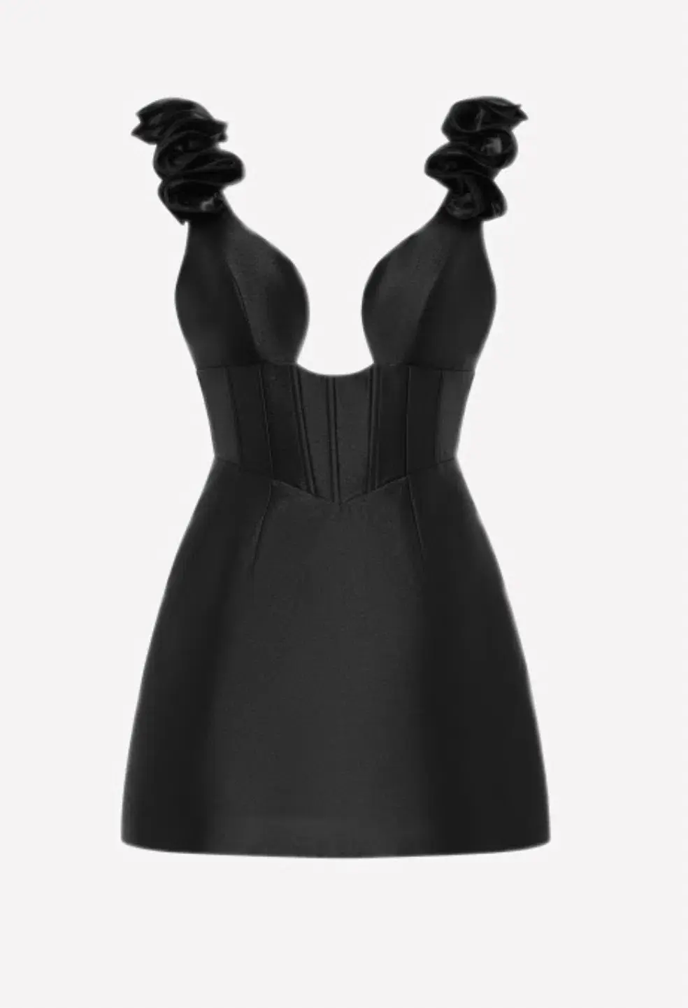Eliya the Label Taria Dress in Black Size XL / AU 14 for rent on The Volte - main image