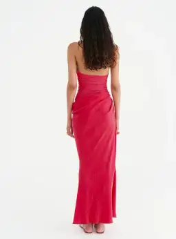 Benni Gina Maxi Dress in Watermelon Size 8 for rent on The Volte - image 3