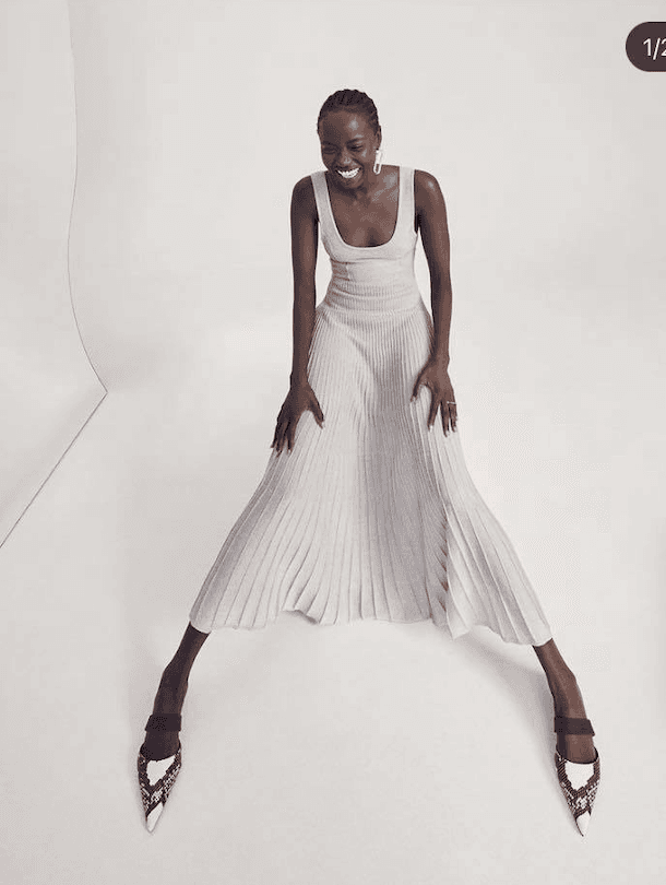 Sass & Bide Silent Sound Knit Dress - Image 4