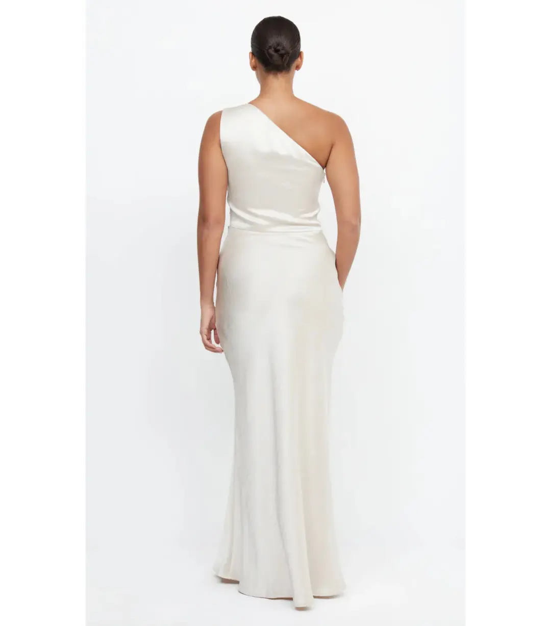 Bec & Bridge The Dreamer Asym Dress Sand Size AU 18 for rent on The Volte - main image