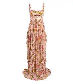 Cinq a Sept Xiomara Dress Pink Floral Size AU 8 for rent on The Volte - image 5