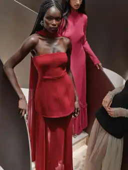 Sheike Marissa Maxi Dress Plum Size 8 for rent on The Volte - image 4