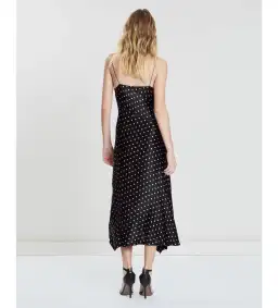 Bec & Bridge Kylie Slip Midi Dress Black Size AU 12 for rent on The Volte - image 4