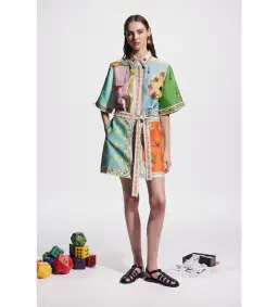 Alemais Rummy Mini Dress Multi Size 10 for rent on The Volte - image 1