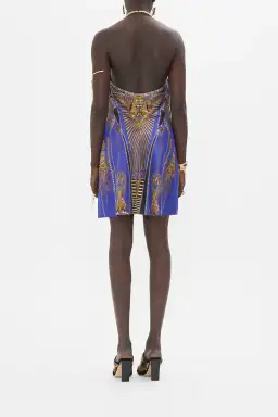Camilla Draped Short with Neckpiece Multi Size AU 8 for rent on The Volte - image 2