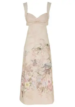 Zimmermann Illuminate Midi Dress AU 8 for rent on The Volte - image 1