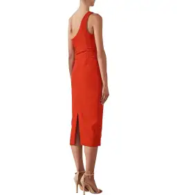 Shona Joy Bryant Midi Dress Chilli Red Size S / AU 8 for rent on The Volte - image 3