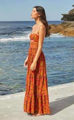 Bec and Bridge Mahalia Maxi Dress for rent on The Volte - image 2