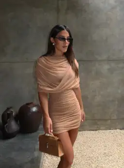 Effie Kats Phoneix Mini Beige Size AU 8 for rent on The Volte - image 2