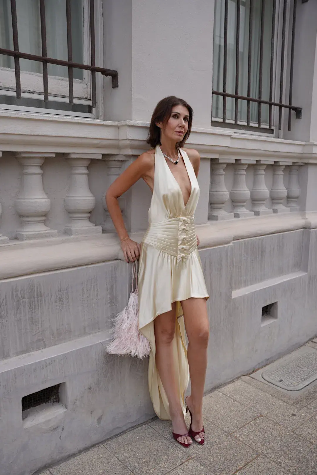 Orseund Iris Gown Cream Size AU 6 for rent on The Volte - main image