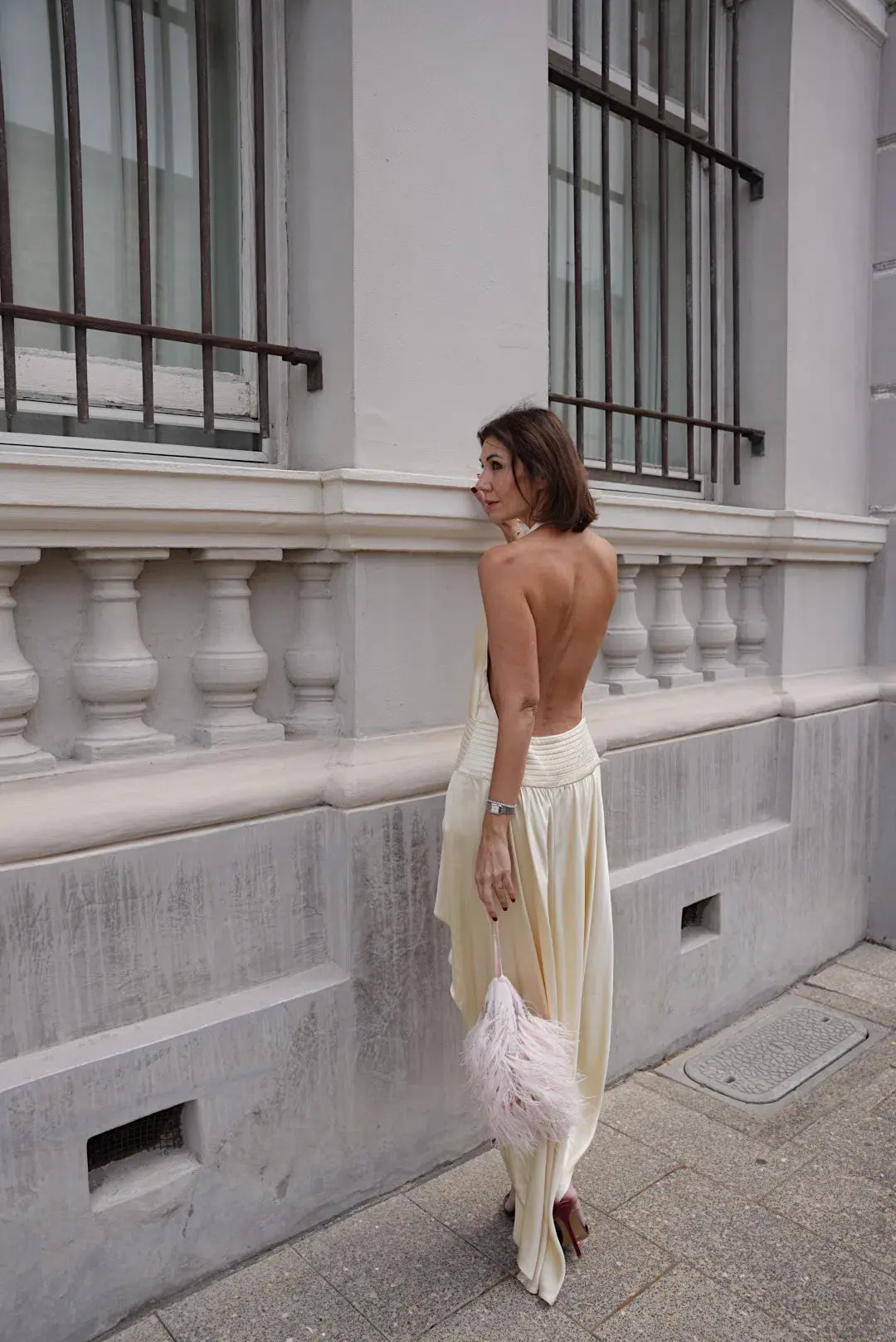 Orseund Iris Gown Cream Size AU 6 for rent on The Volte - main image