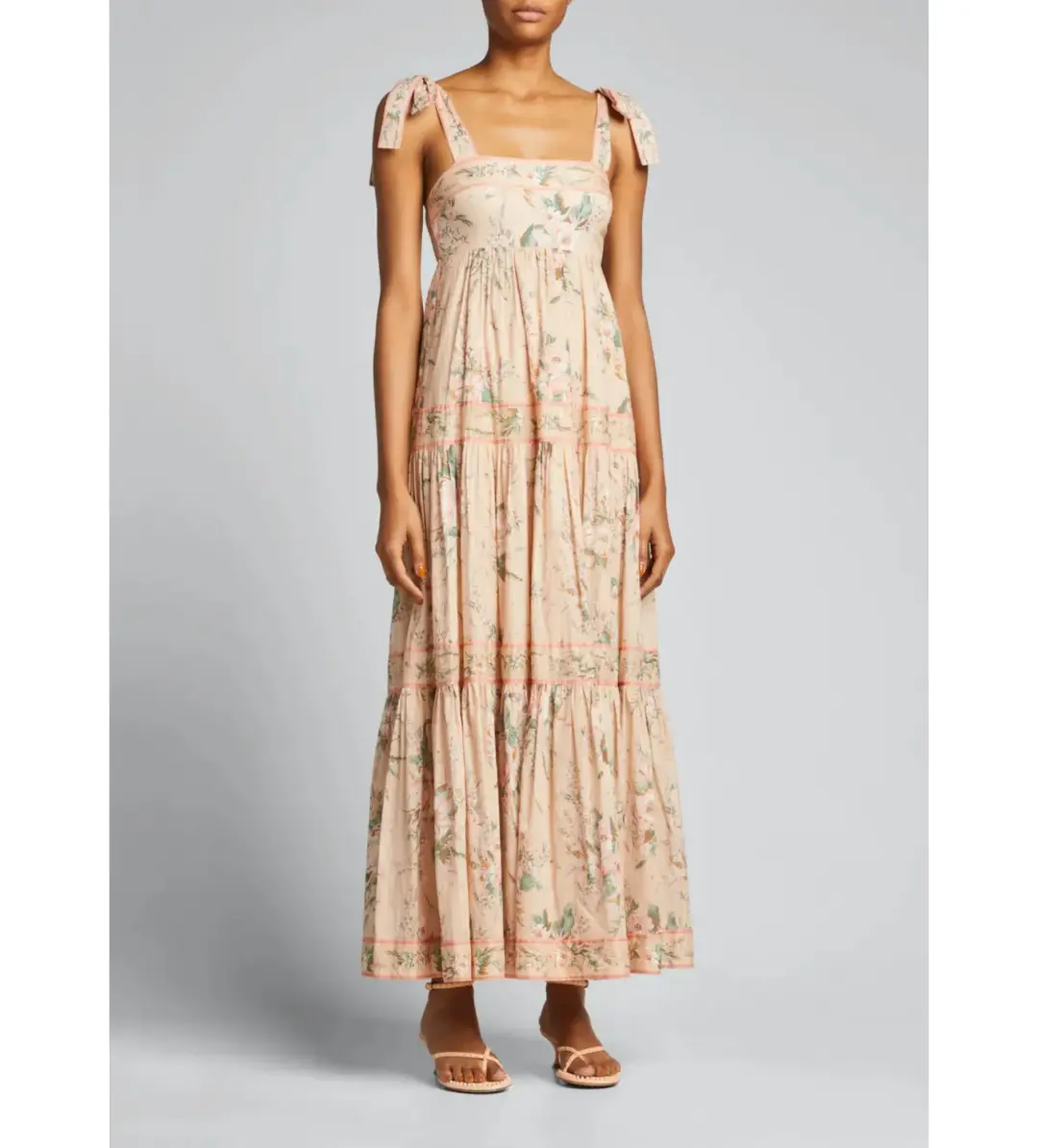 Zimmerman Moonshine Tie-Shoulder Dress Size AU 16 for rent on The Volte - main image