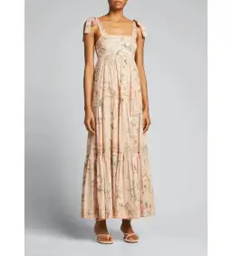 Zimmerman Moonshine Tie-Shoulder Dress Size AU 16 for rent on The Volte - image 1