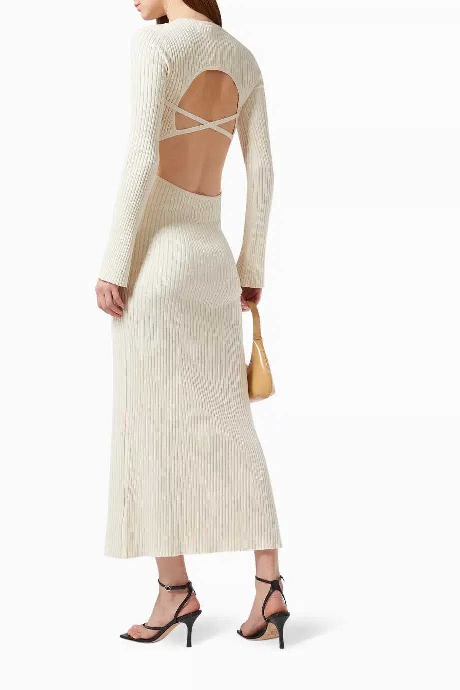 Sir the Label Enes Open Back Cream Size AU 6 for rent on The Volte - main image