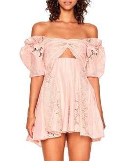 Alice McCall Sunday Rose Dress Blush Size 8