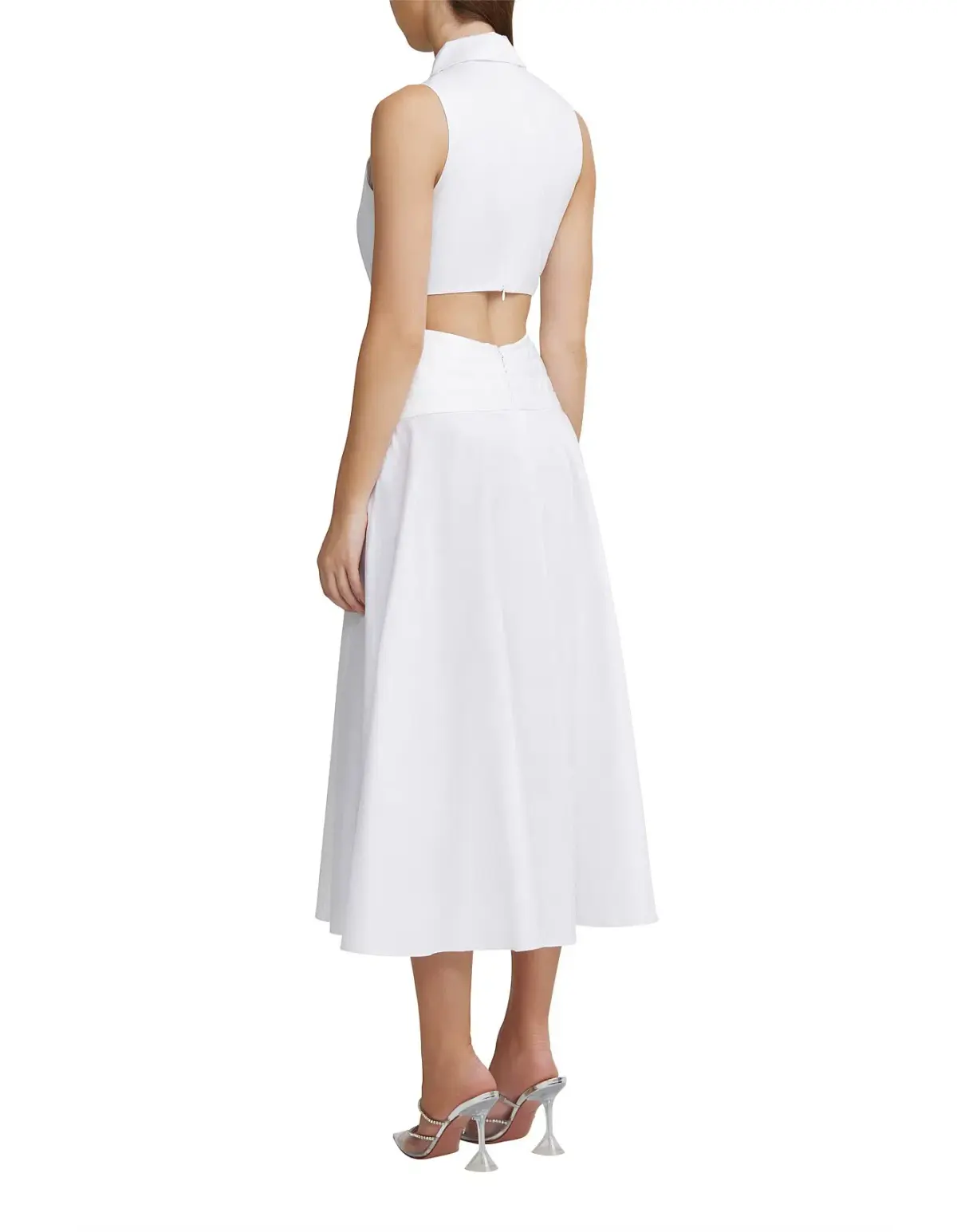 Acler Hayworth Dress White Size 10 - Image 4