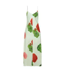 Oroton Posie Slip Dress Mid Floral Size 8