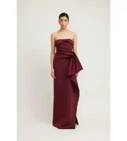 Tojha November Dress in Merlot Size AU 8 for rent on The Volte - image 1