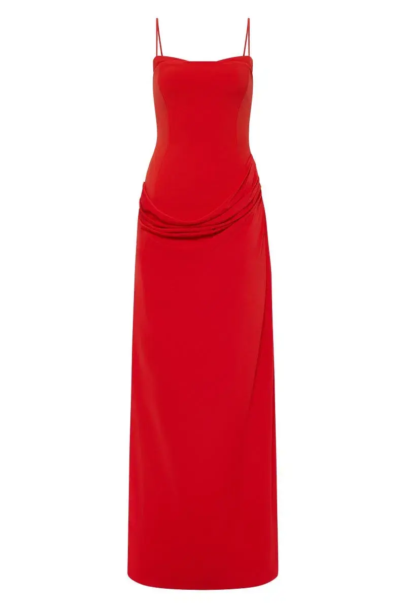 Sass & Bide Kahlo Red Dress Size AU 6 for rent on The Volte - main image
