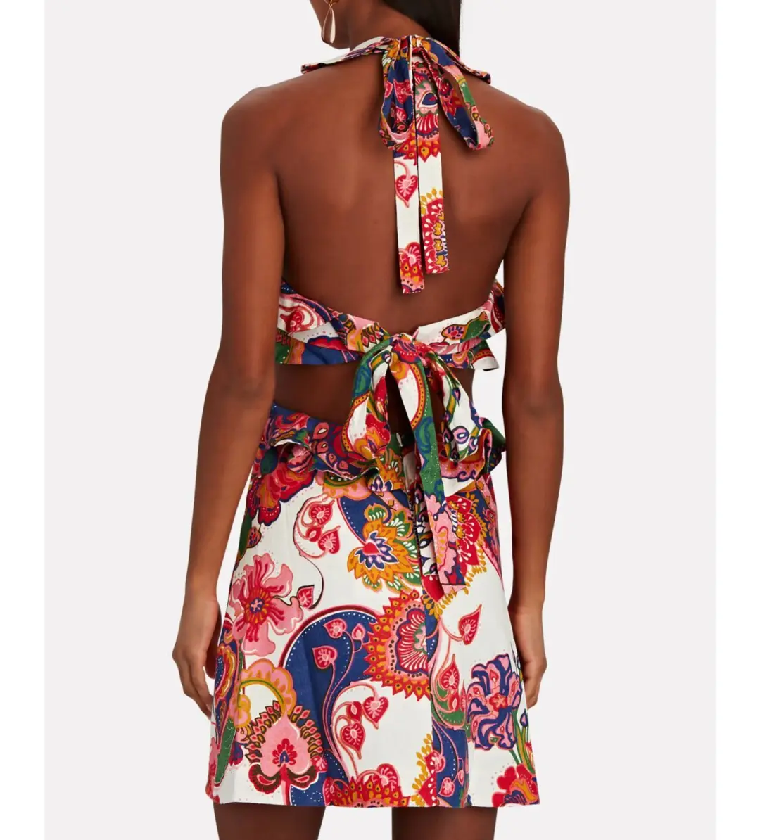 Zimmermann Lovestruck Mini Dress in Floral Paisley Size 1/AU 10 for rent on The Volte - main image