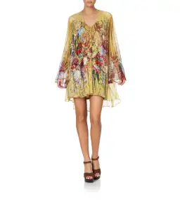 Camilla Among The Gumtrees Short Dress with Yoke Size S / AU 10 for rent on The Volte - image 2