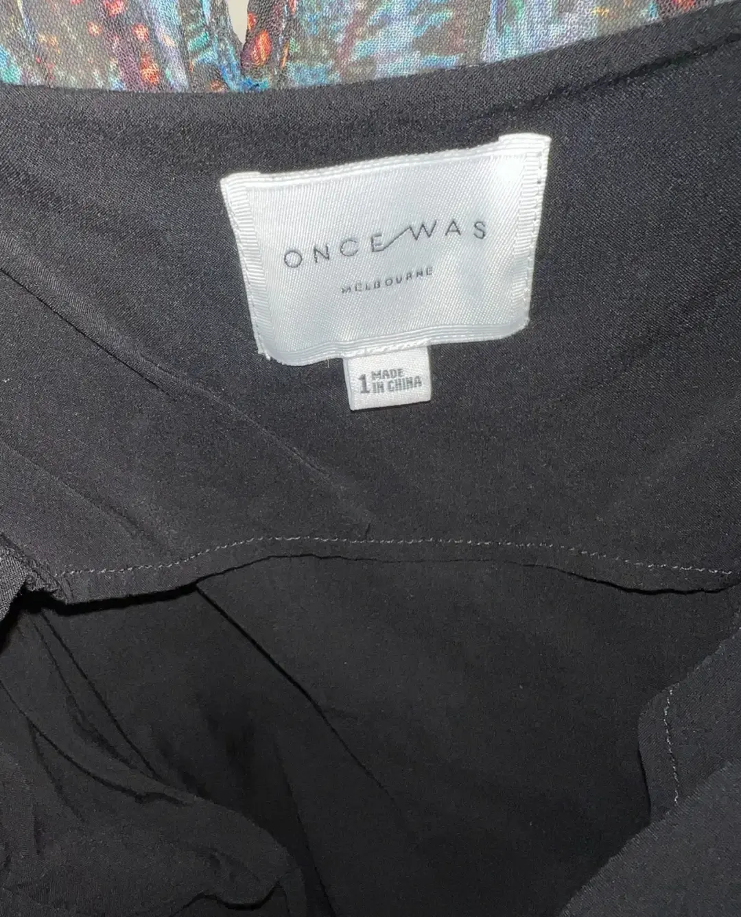 Once Was Silk Midi Multi with Cotton Slip Size 8 for rent on The Volte - main image