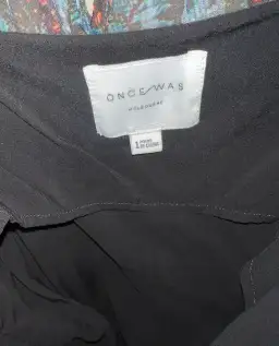 Once Was Silk Midi Multi with Cotton Slip Size 8 for rent on The Volte - image 4