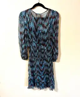 Once Was Silk Midi Multi with Cotton Slip Size 8 for rent on The Volte - image 2