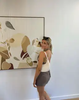 Kookai Ariel Buckle Halter Mini Dress Size 6 for rent on The Volte - image 4