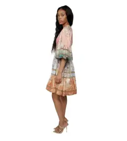 Zimmermann Anneke Lantern Mini Dress in Paisley Print Size 4/AU 16 for rent on The Volte - image 2