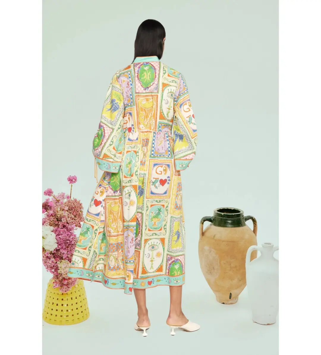 Alemais Holiday Go-To Shirt Dress Size AU 6 for rent on The Volte - main image