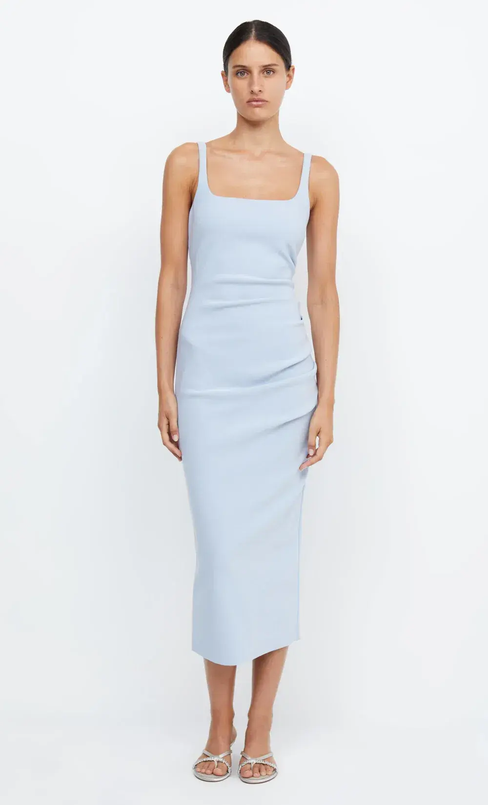 Bec & Bridge Be Mine Square Neck Dusty Blue Size 10 for rent on The Volte - main image